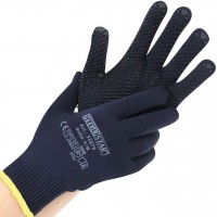 Lot de 12 : Franz Mensch Gants de travail"Pearl hygo Star, Bleu, M VE 12