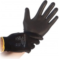 Lot de 12 : Franz Mensch Gants de travail « Black Ace » HYGOSTAR, noir, 33934