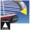Talbot Torro Raquette de Badminton Arrowspeed 399, 100% Graphite, Optique de Une Seule Piece, 439883