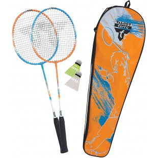 Talbot Torro Set de Badminton 2-Attacker, 2 Raquettes, 2 Volants, dans Un Sac de Valeur, 449411