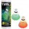 Talbot Torro 479123 Lot de 3 balles de Badminton Magic Night LED en Plastique avec lumiere LED Duree de Combustion env. 48 Heure