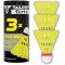Volants de badminton TECH 350, jupe: jaune, vitesse: rouge/rapide