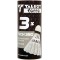 Talbot Torro TECH 350 Pack de 3 volants en nylon avec tetes en liege Blanc