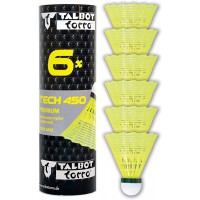 Talbot Torro TECH 450 Volants de badminton Lent, multicolore, Taille unique
