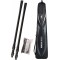 Talbot Torro Filet / Telescopic Net Filet de Badminton telescopique noir