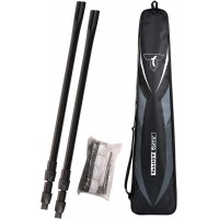 Talbot Torro Filet / Telescopic Net Filet de Badminton telescopique noir