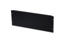 DIGITUS plaque de recouvrement 19", 4 U, noir (RAL 9005)