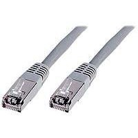 DIGITUS Cable patch RJ45 PVC AWG 26/7 CAT 5e SF/UTP Blinde Bt Bleu 2 m Gris