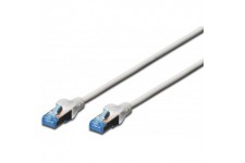 DIGITUS CAT 5e F-UTP Patch Cable, 7m, Network LAN DSL Ethernet Cable, PVC, Copper, AWG 26/7, Grey