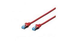 Digitus Patch Cable, SFTP, CAT5E, 3 m, Rouge - cable reseau (SFTP, CAT5E, 3 m, Rouge, Rouge)