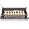 DIGITUS Panneau de raccordement 8 Ports categorie 6 blinde Noir