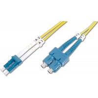 DIGITUS DK-2932-01 cable de Fibre Optique 1 m LC SC Jaune