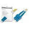 DIGITUS LWL cable patch OS2 - 2 m LC vers SC cable fibre optique - LSZH - Duplex monomode 09/125µ - 10 GBit/s - jaune