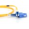 DIGITUS LWL cable patch OS2 - 5 m LC vers SC cable fibre optique - LSZH - Duplex monomode 09/125µ - 10 GBit/s - jaune