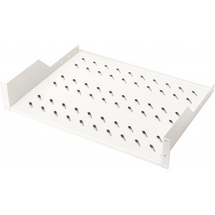 etagere extractible DIGITUS Professional pour armoires 48,3 cm 350 mm Tiefe Gris