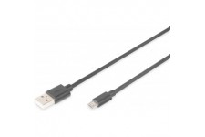 Cable de recharge 3 m Noir pour PS4
