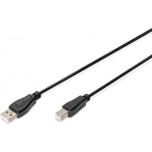 DIGITUS USB 2.0 Kabel Typ A - B 1.0m SW