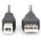 DIGITUS USB 2.0 Kabel Typ A - B 1.0m SW