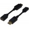 Digitus Displayport Cable Adaptateur 0,15 m Noir
