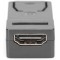 DIGITUS Adaptateur, DP - HDMI Type A, avec Verrouillage, DisplayPort DP 1.1 A, Full HD, Noir