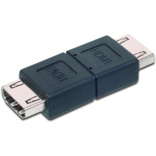 Digitus AK-330500-000-S Adaptateur Prise Type A Femelle vers HDMI Femelle Noir