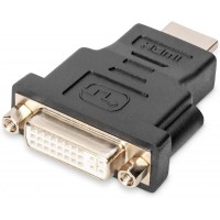 DigitusAK-330505-000-S Adaptateur Prise Type A male vers DVI-D (24+5) Femelle HDMI Noir