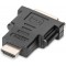 DigitusAK-330505-000-S Adaptateur Prise Type A male vers DVI-D (24+5) Femelle HDMI Noir