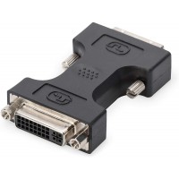 ASSMANN 320502 -000/DVI Adaptateur DVI-D male (24 + 1) vers DVI-D Femelle (24 + 5 Broches, Dual Link)