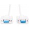 Cable de connexion serie DIGITUS - D-Sub 9 a  D-Sub 9 - Socket to socket - 2.0m - RS-232 - RS-485 - Beige