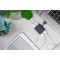 DIGITUS Concentrateur USB 4 Ports - USB 2.0 Haut debit - 480 MBit/s - Ensemble Compact - Alimentation USB - Noir