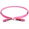 DIGITUS FO cable patch OM4 - 5 m LC a  LC cable fibre optique - LSZH - Duplex Multimode 50/125µ - 10 GBit/s - Purple