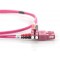 DIGITUS FO cable patch OM4 - 3 m LC vers SC cable fibre optique - LSZH - Duplex Multimode 50/125µ - 10 GBit/s - Purple