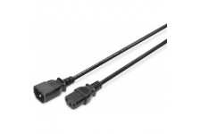 ASSMANN Rallonge de cable d'alimentation pour appareils a Froid Version europeenne C14 vers C13 male/Femelle H05VV-