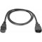 ASSMANN Rallonge de cable d'alimentation pour appareils a Froid Version europeenne C14 vers C13 male/Femelle H05VV-