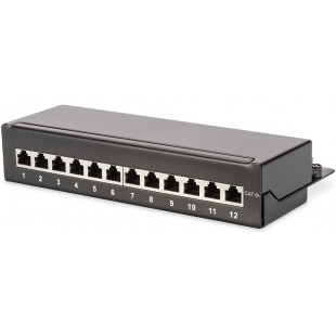 DIGITUS Box de Brassage 12 Ports DN-91612SD-EA Cat 6a 1 UH