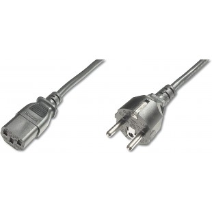 Digitus AK-440110-012-S Cable d'alimention Noir