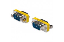 DIGITUS D-Sub 9 Changeur de genre - Adaptateur - 9 broches femelle - connecteur a connecteur - RS-232 - RS-485 - TT