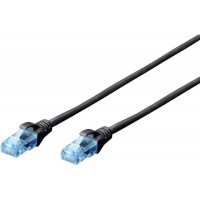 Digitus Cat5e, 0.5m cable de reseau 0,5 m U/UTP (UTP) - Cables de reseau (0.5m, 0,5 m, Cat5e, U/UTP (UTP), RJ-45, RJ