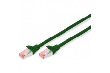 DIGITUS 1m Cat6 S-FTP 1m Cat6 S/FTP (S-STP) Vert - cables de reseau (RJ-45, RJ-45, Male/Male, Cat6, S/FTP (S-STP), Vert)