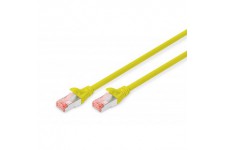 DIGITUS CAT 6 S-FTP patch cord, Cu, LSZH AWG 27/7, length 1 m, color yellow