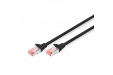 DIGITUS CAT 6 S-FTP patch cord, Cu, LSZH AWG 27/7, length 5 m, color black