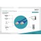 DIGITUS Cable ethernet Professionnel par Digitius - Cat 6 S-FTP 5 m Bleu