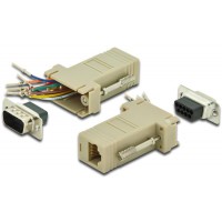 Digitus AK-610517-000-I Adaptateur RS-232 RJ-45 Beige