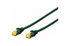 Digitus 2m Cat6a S/FTP cable de reseau S/FTP (S-STP) Vert - Cables de reseau (2 m, Cat6a, S/FTP (S-STP), RJ-45, RJ-45, Vert)