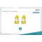Digitus 1m Cat6a S/FTP cable de reseau S/FTP (S-STP) Jaune - Cables de reseau (1 m, Cat6a, S/FTP (S-STP), RJ-45, RJ-