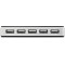 DIGITUS USB-Hub - 10 Ports - USB 2.0 Haut debit - 480 MBit/s - Plug&Play - Cable de Connexion 100 cm - Noir
