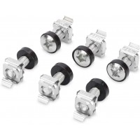 Digitus Jeu de vis de Fixation pour 48, 3 cm contenir Le NKE 50 x M6 vis 50 x M6 Kaƒ ¤ figmuttern 50 x M6 Rondelles