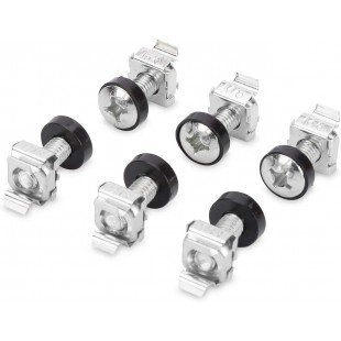 Digitus Jeu de vis de Fixation pour 48, 3 cm contenir Le NKE 50 x M6 vis 50 x M6 Kaƒ ¤ figmuttern 50 x M6 Rondelles