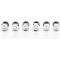 Digitus Jeu de vis de Fixation pour 48, 3 cm contenir Le NKE 50 x M6 vis 50 x M6 Kaƒ ¤ figmuttern 50 x M6 Rondelles