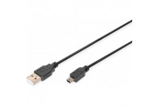 DIGITUS USB 2.0 Typ A/Mini B 1.8 m SW